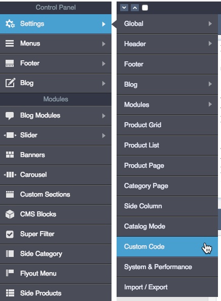 Journal2 Custom Code