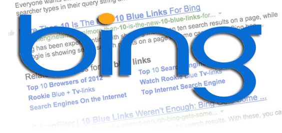 Bing Search Results